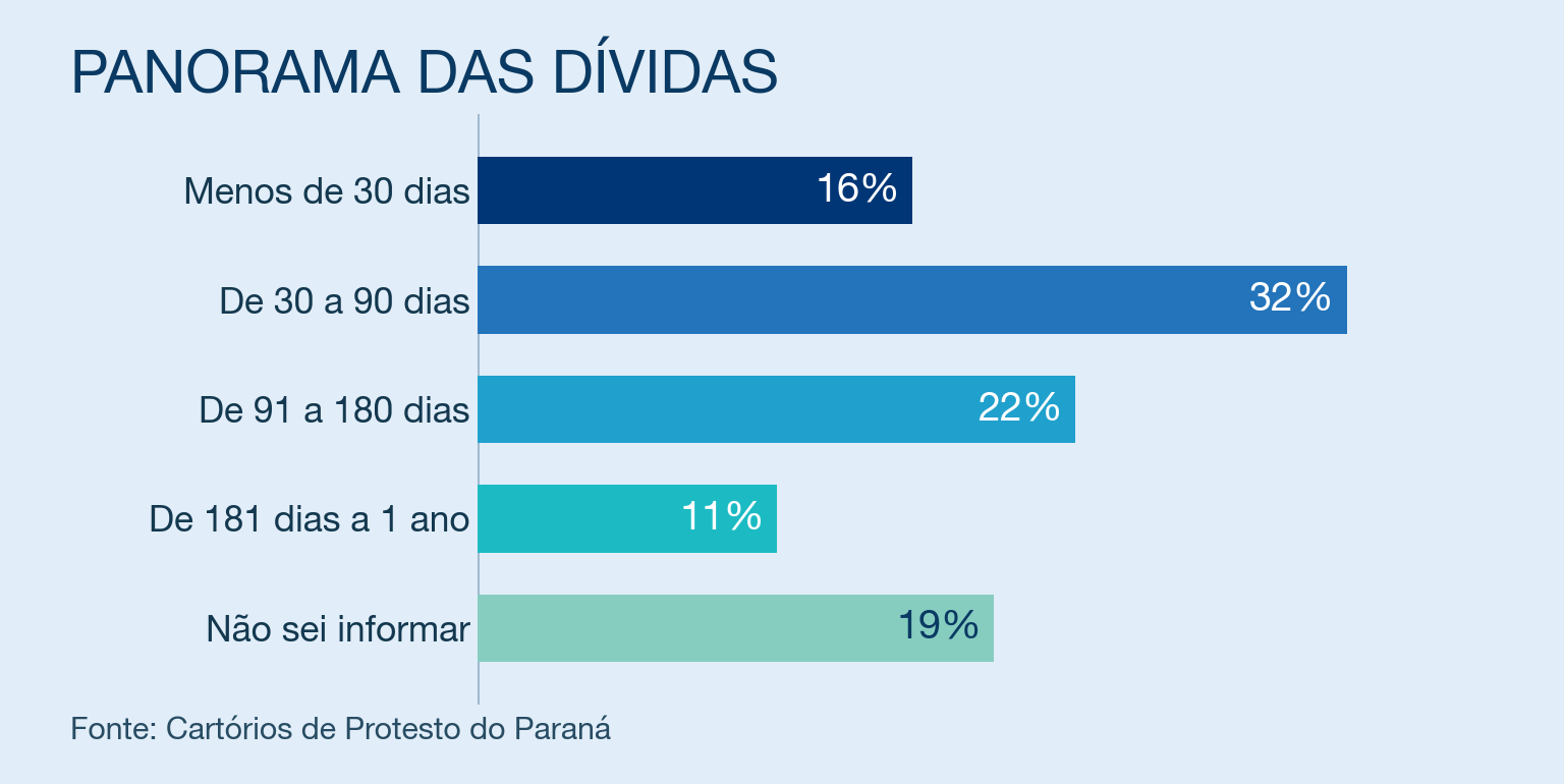 panorama das dívidas